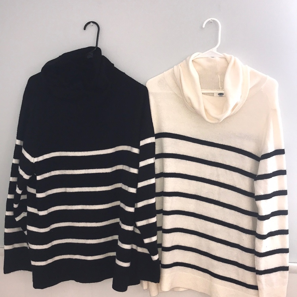 TWO FOR ONE Turtleneck Sweaters